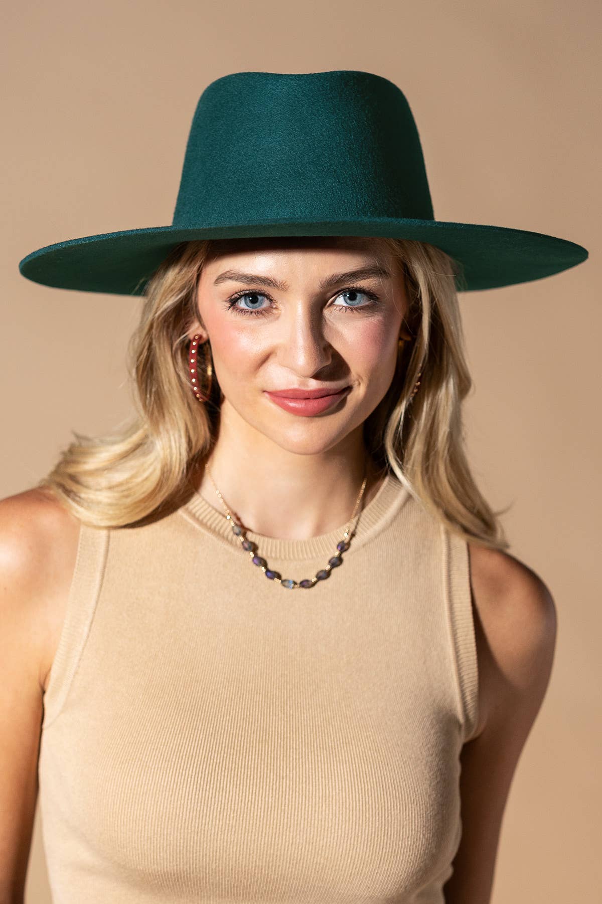 Urbanista - Wholesale Fedora - Women's - 100% Australian Wool Triangular Panama Hat-Blank14