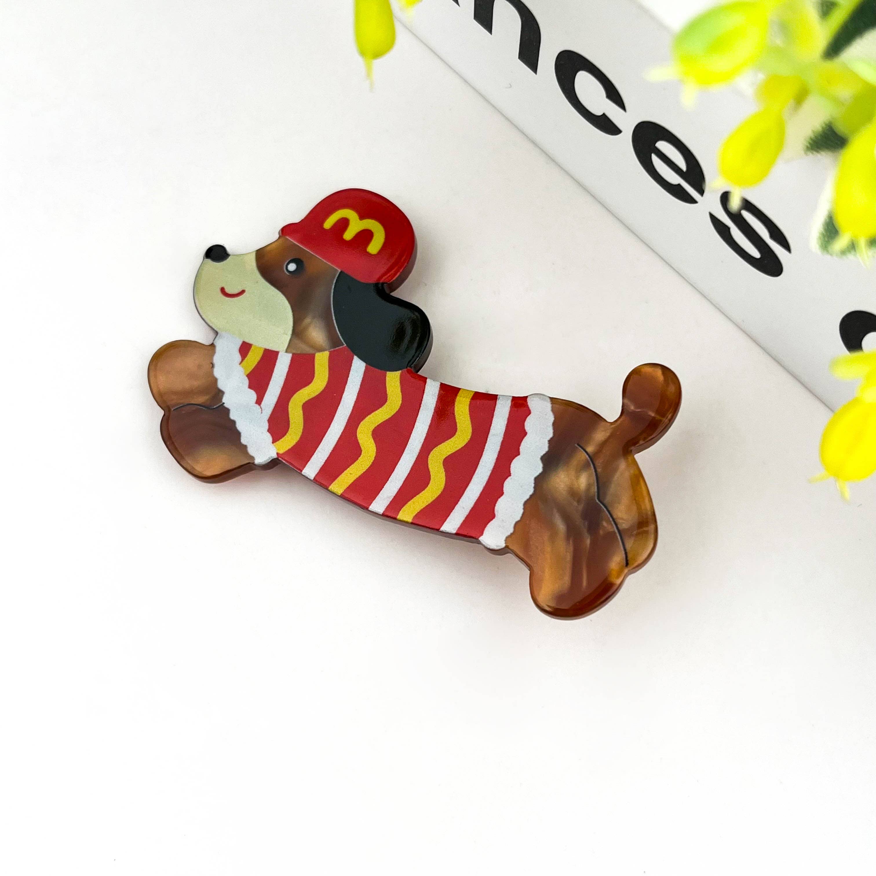 TheDivaSoap - Vente Pince à cheveux – femme - Barrette à cheveux chiot, barrette à cheveux animal mignon.3