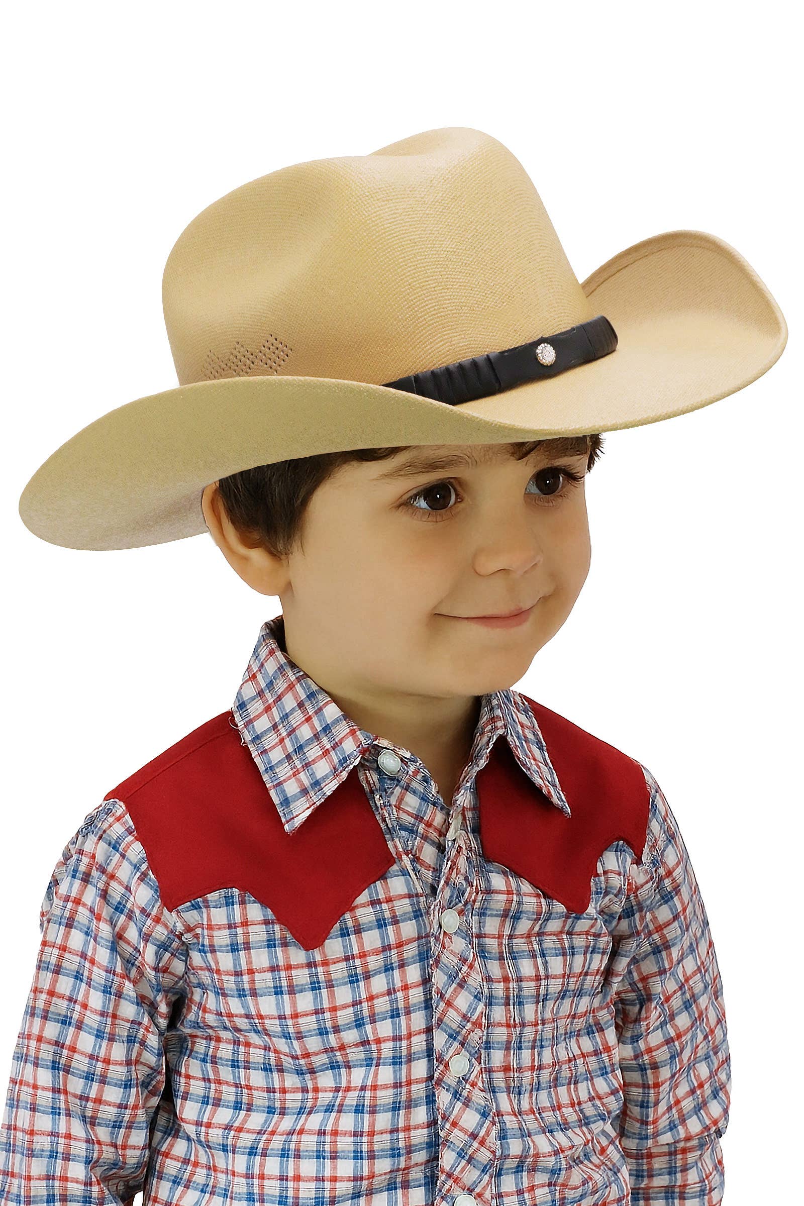 Cap Zone – wholesale Cowboy hat – kids – Kids Closed Cutter Crown Elite Painted Cowboy Hat16
