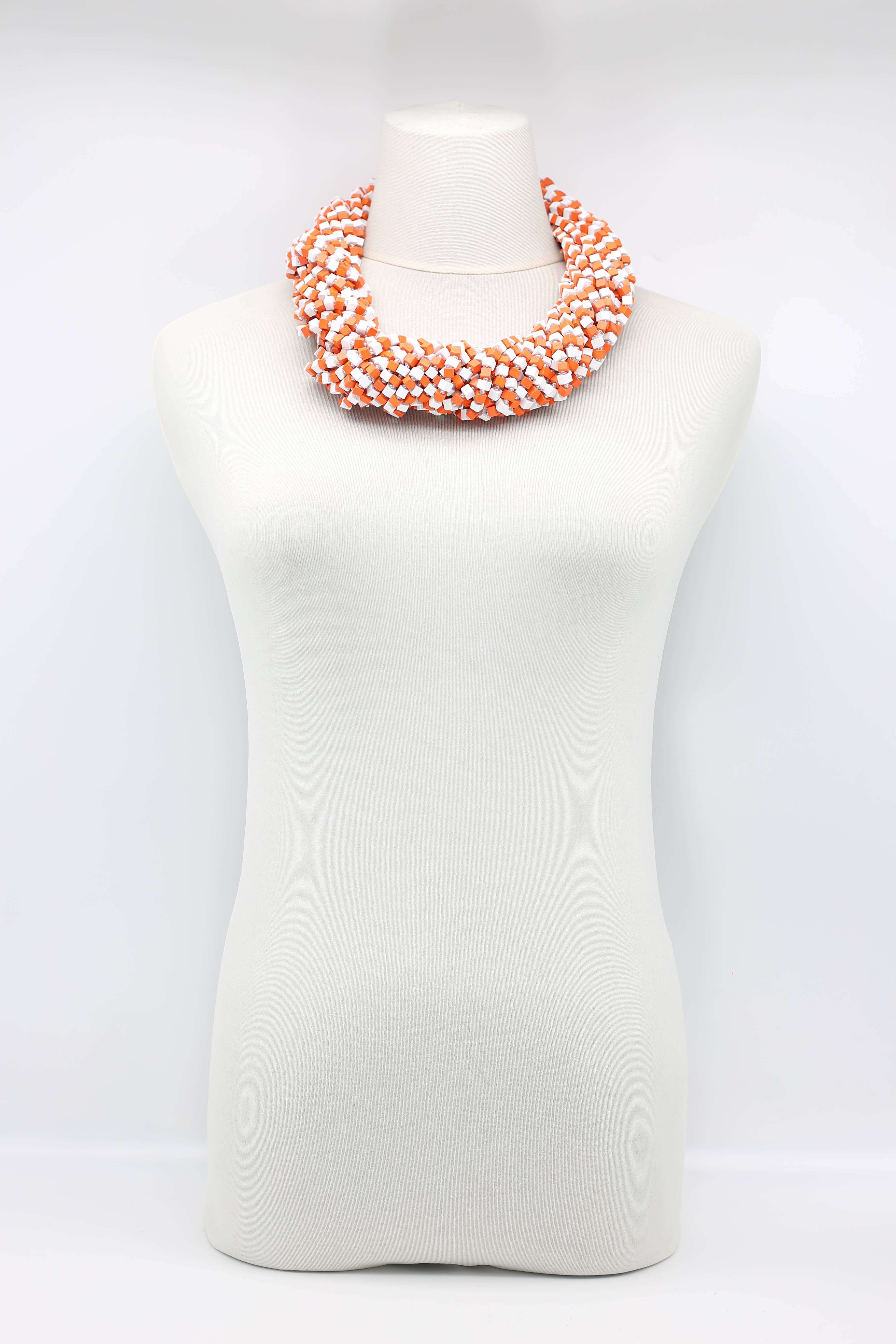 Jianhui London – Engroshandel Perlehalskæde – Den næste Pashmina halskæde Træperler - Mosaic Art83