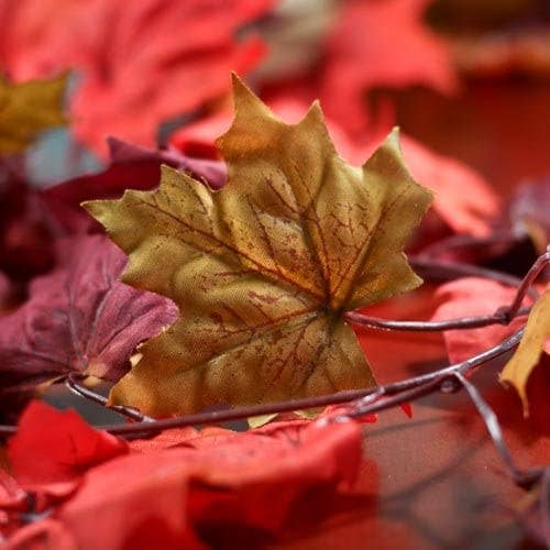 Factory Direct Craft - Wholesale Artificial Flowers - 6' Autumn Maple Leaf Garland 3