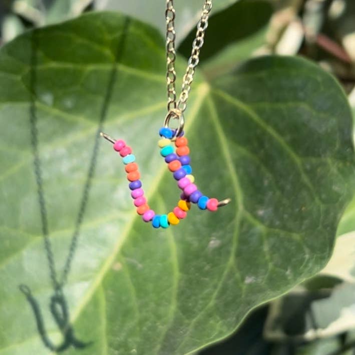 MorninGloria's - Wholesale Pendant/Charm Necklace - Beaded Initial Necklace20