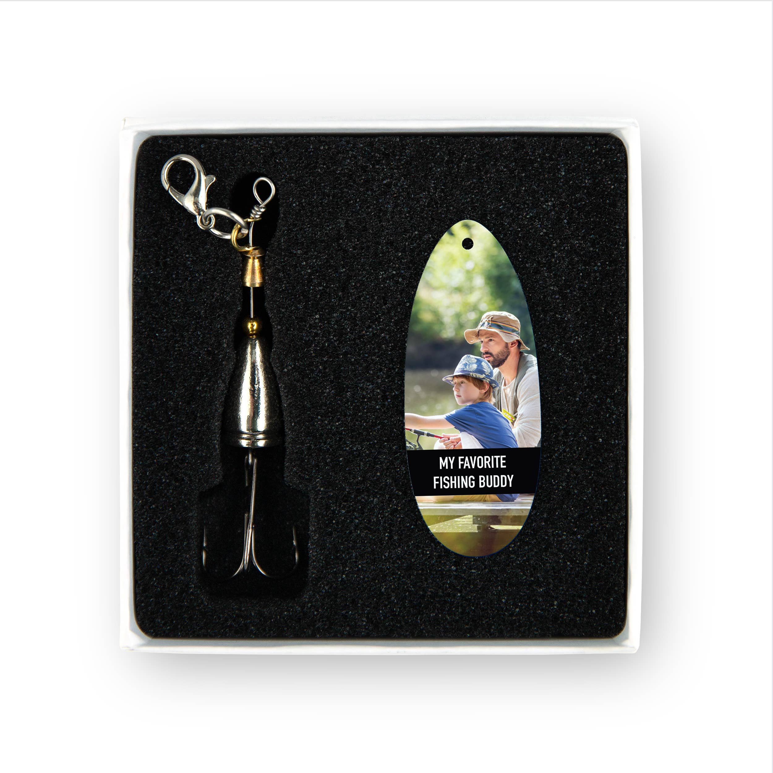 Weddingstar Inc. - Wholesale Sporting Accessories - Photo Printed Fishing Lure with Gift Box - Text Banner2