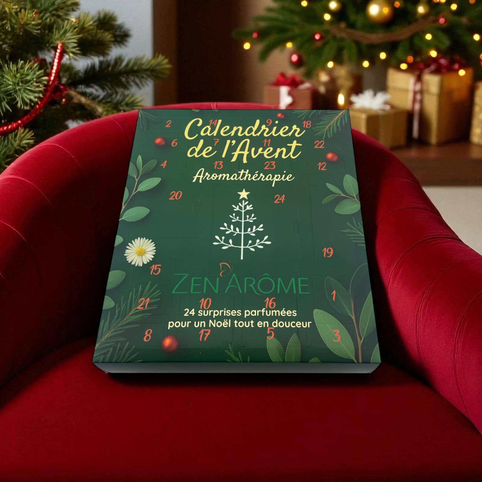 Zen'Arôme - Wholesale Advent calendar - Aromatherapy Advent Calendar – 24 Days of Well-Being15