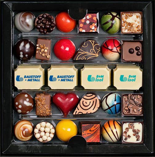 Ritonka ...made with love – Großhandel Schokoladenschachtel – Ritonka Premium Pralinen mit Kunden Logo2