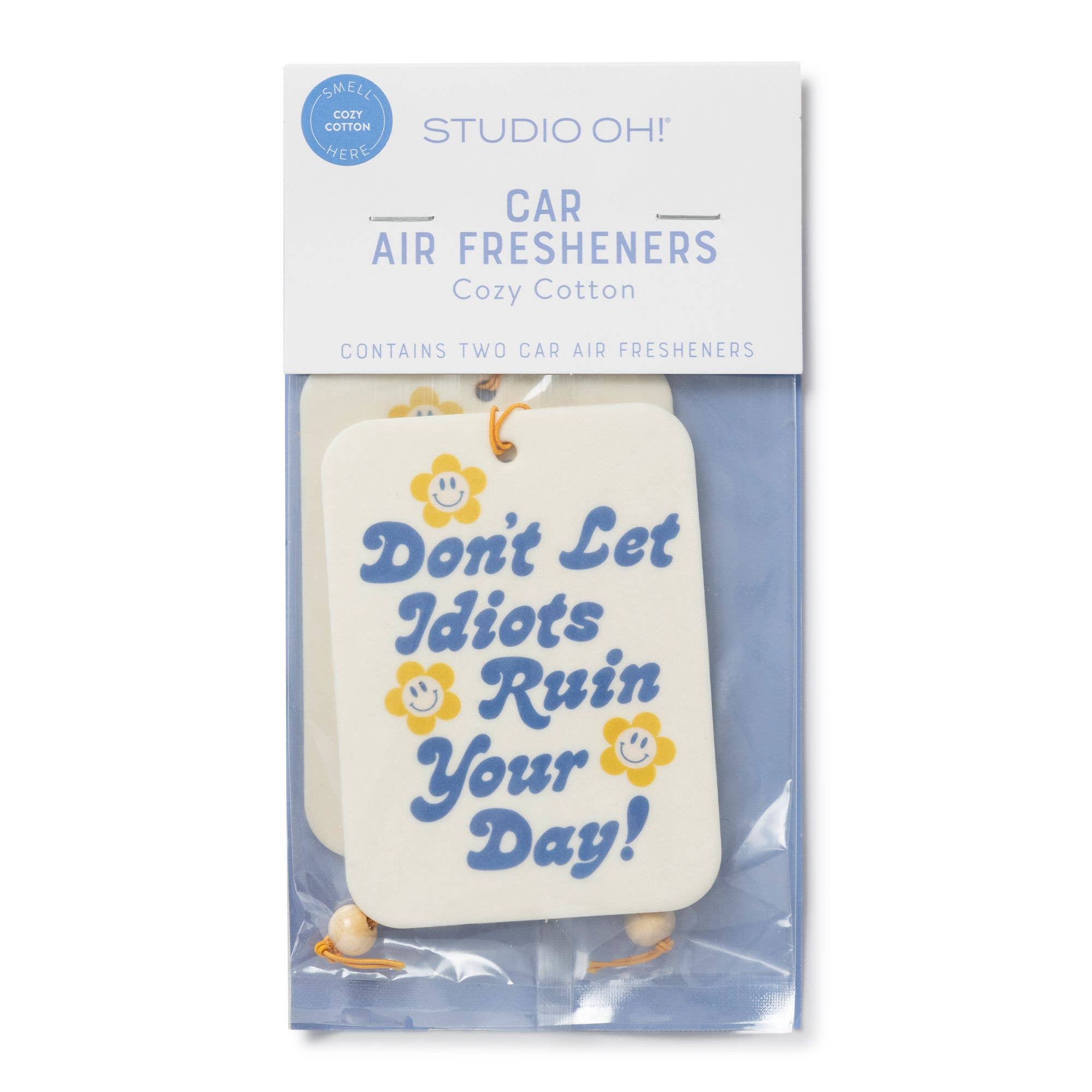 Studio Oh! - Wholesale Car Freshener - Women's - Don't Let It Ruin Your Day Car Air Freshener1