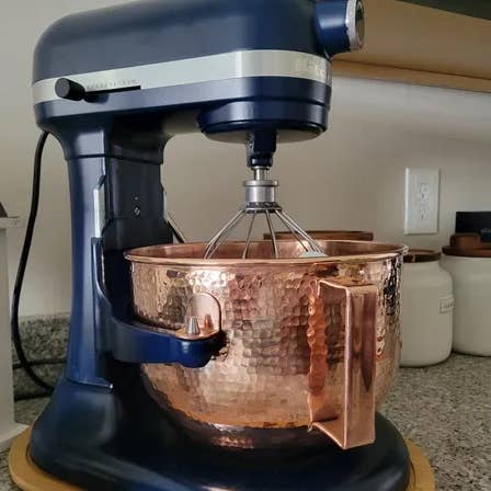 Sertodo Copper - Wholesale Mixing Bowl - Copper Mixing Bowl for KitchenAid Lift Stand Mixers
