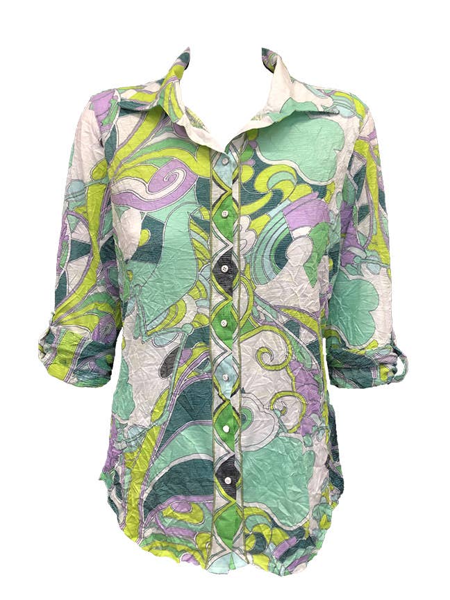 ROLL-UP ÄRMSKJORTA - MINT 8500 för wholesale av David Cline