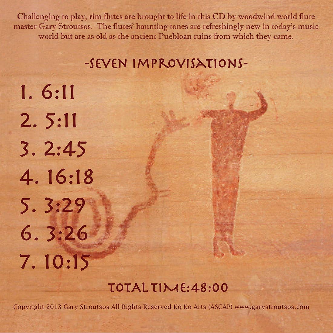 Wild Horizons Productions - Wholesale DVD - Music CD:  ECHOES FROM PRAYER ROCK - relaxing flute music1