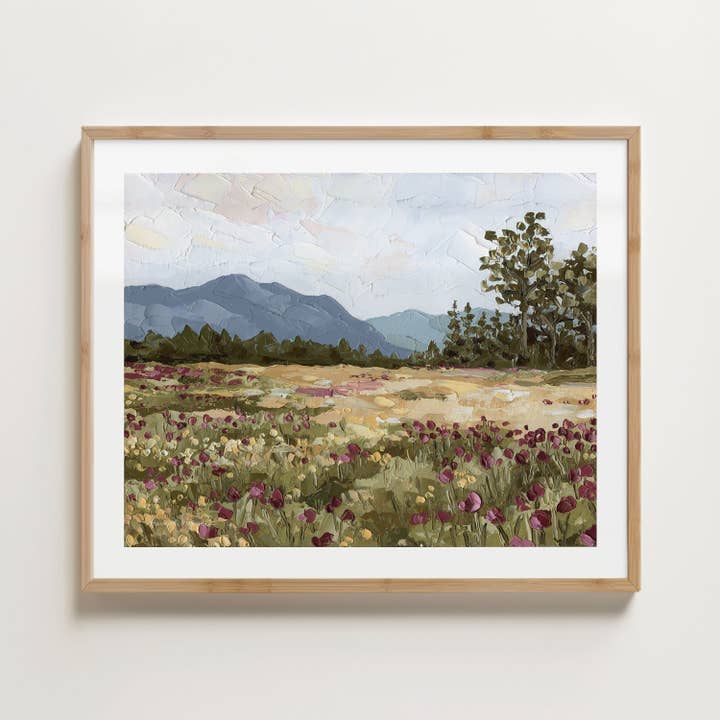 "Sweet Pea" Konsttryck för wholesale av Hannah Weisner Art