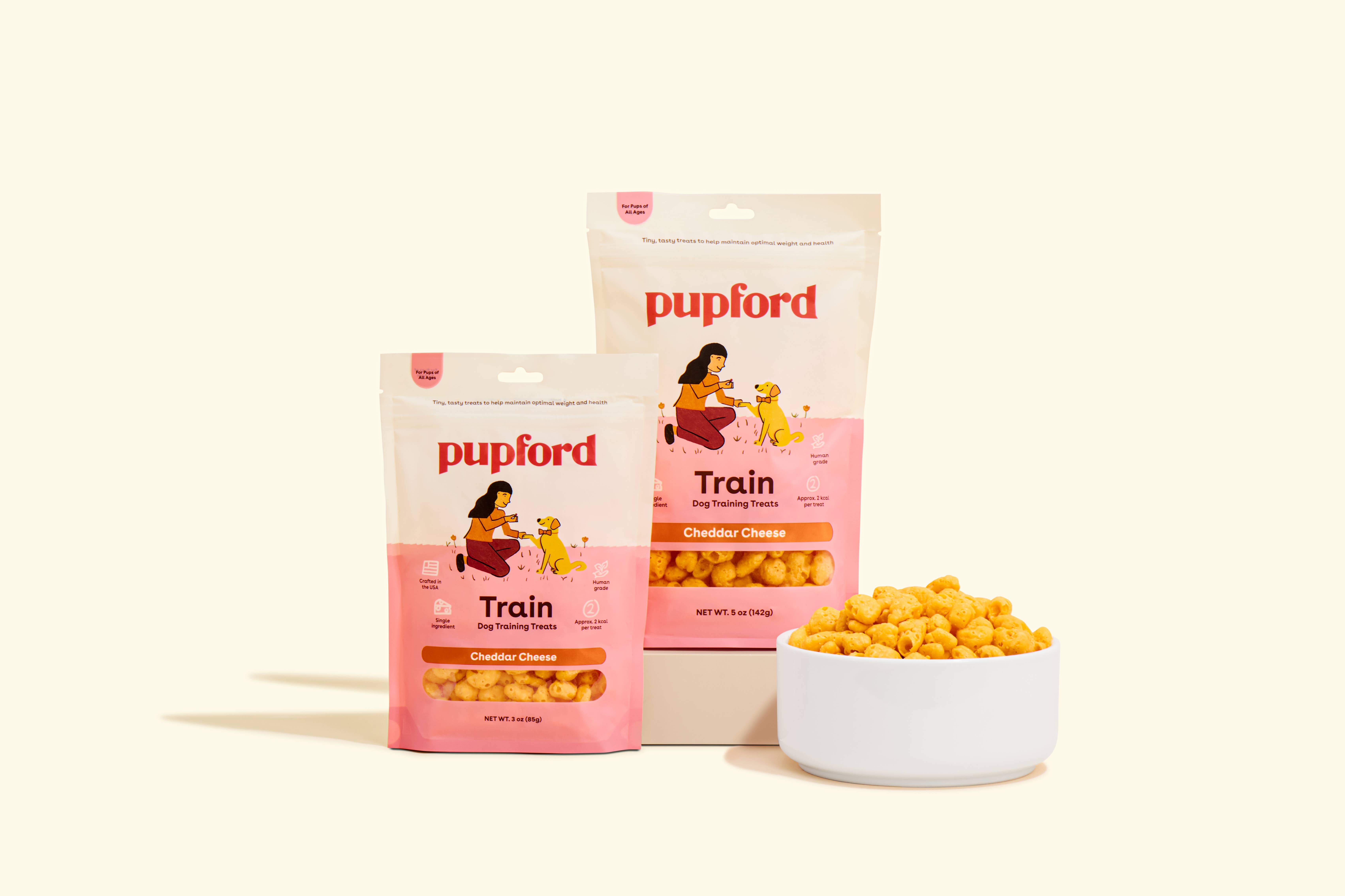 Pupford - Vente Friandises – chien - Friandise d'entraînement au cheddar - Qualité humaine2