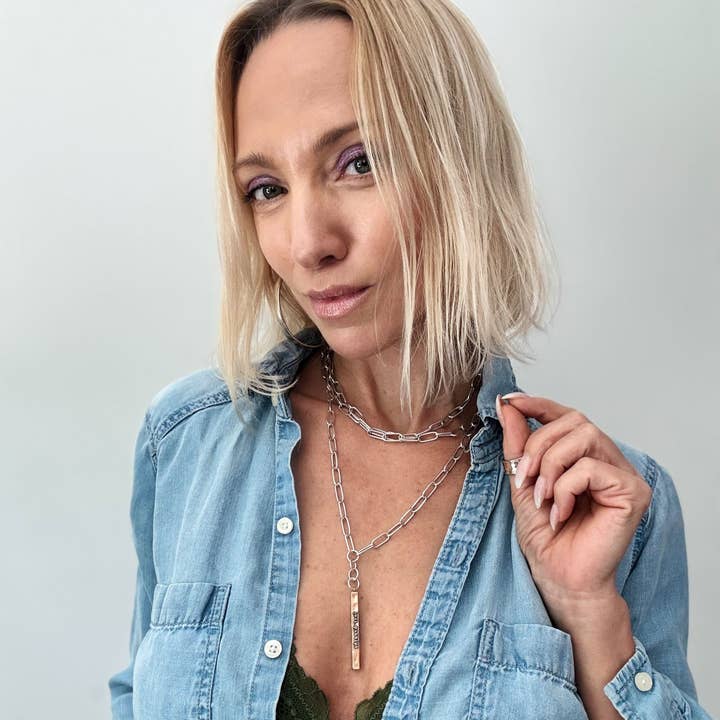 Katia Designs - Wholesale Link & Chain Necklace - Stay Calm Klink Necklace8