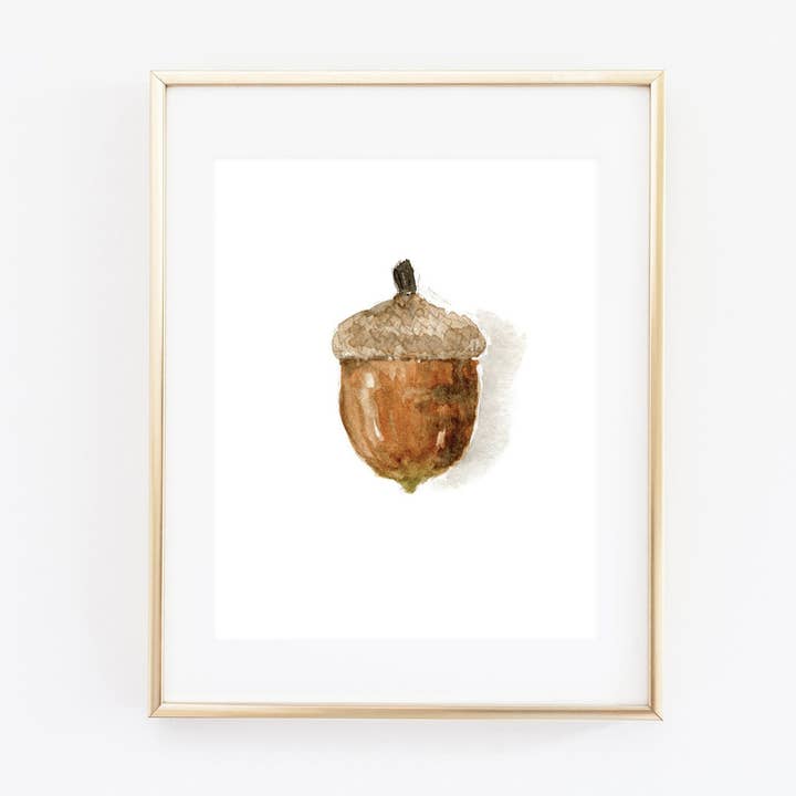 emily lex studio - Wholesale Art Print - acorn art print