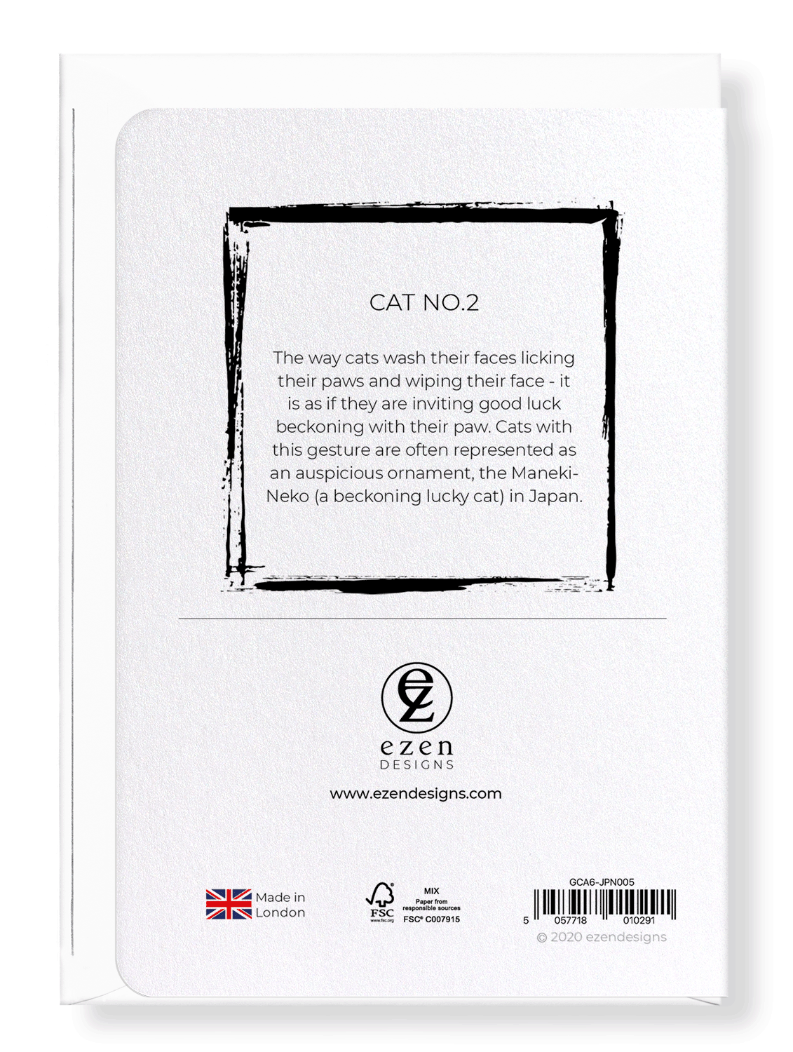 Ezen Trade - Wholesale Everyday Greeting Card - CAT NO.2: Japanese Greeting Card1