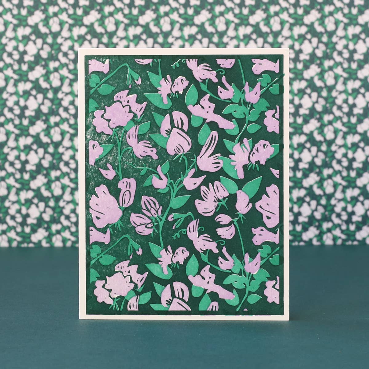 Heartell Press - Wholesale Stationery/Notecard Set - Edible Flowers Assorted Letterpress Cards Set4