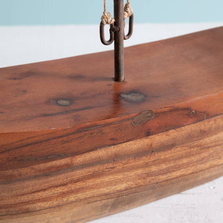 CTW Home Collection - Wholesale Sculpture - Handcrafted Sailboat Sculpture3