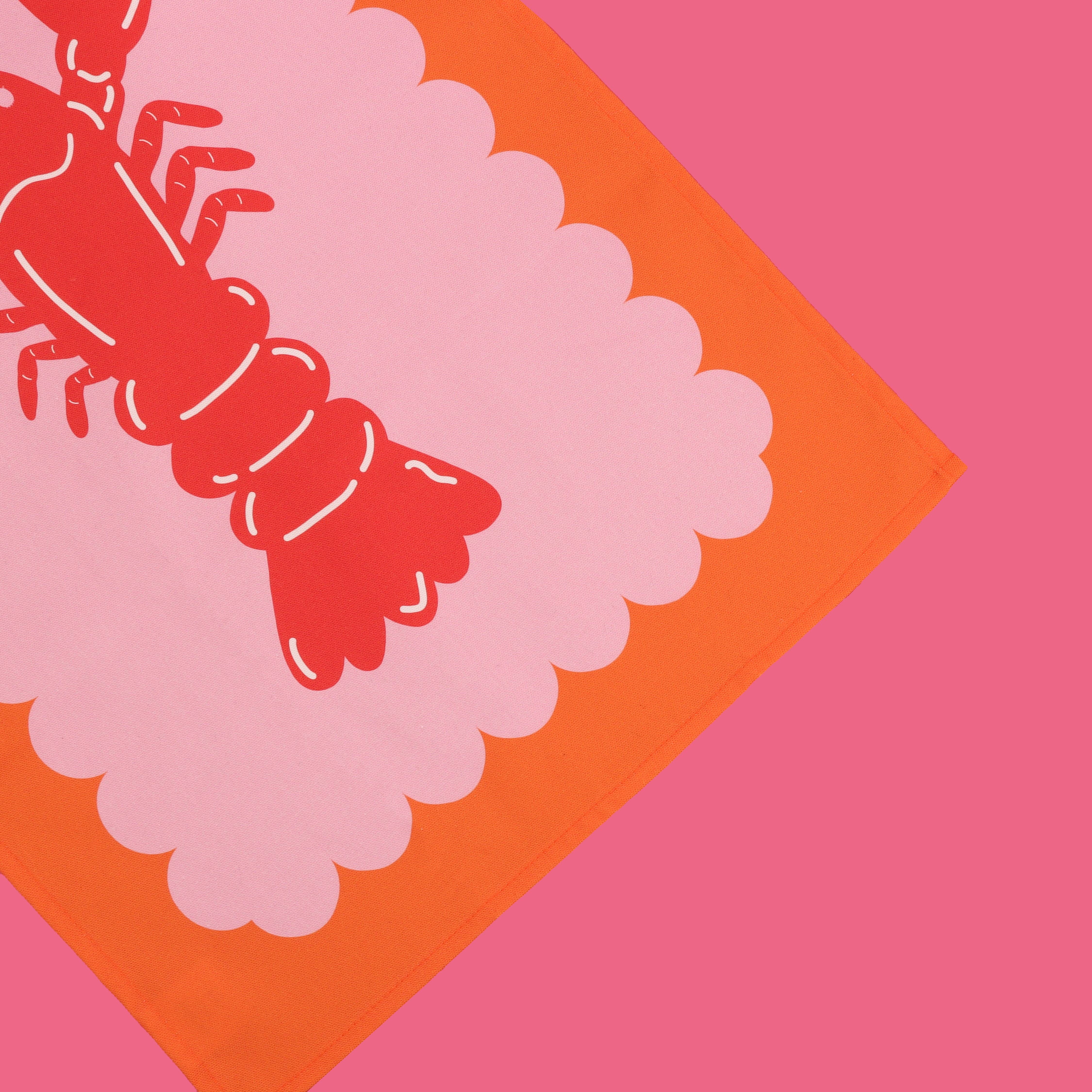 Maddison Ball Creative - Wholesale Tea Towel - Lobster Scallop Tea Towel4