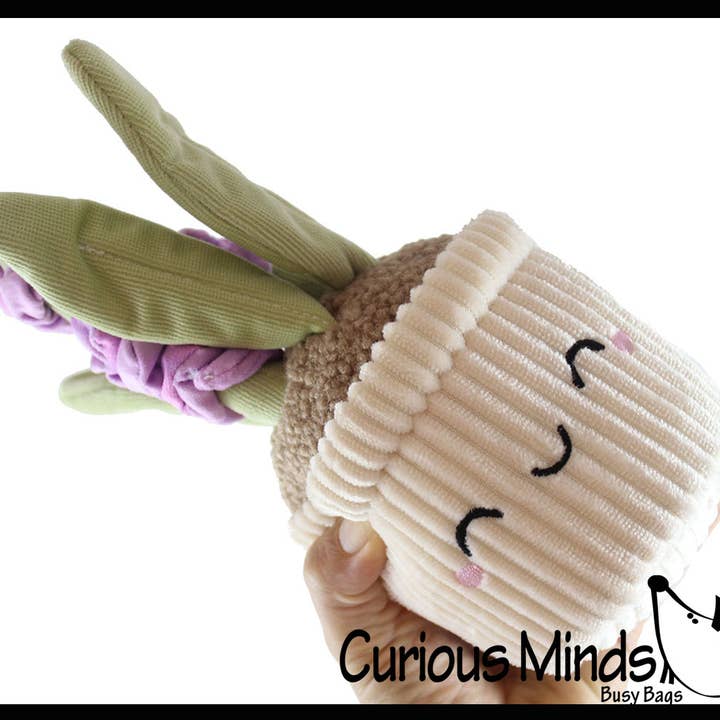 Curious Minds Toys - Wholesale Stuffed/plush toy – Kids & baby - 1 Plush Plant - Potted Succulent Cactus - Cute Artificial1