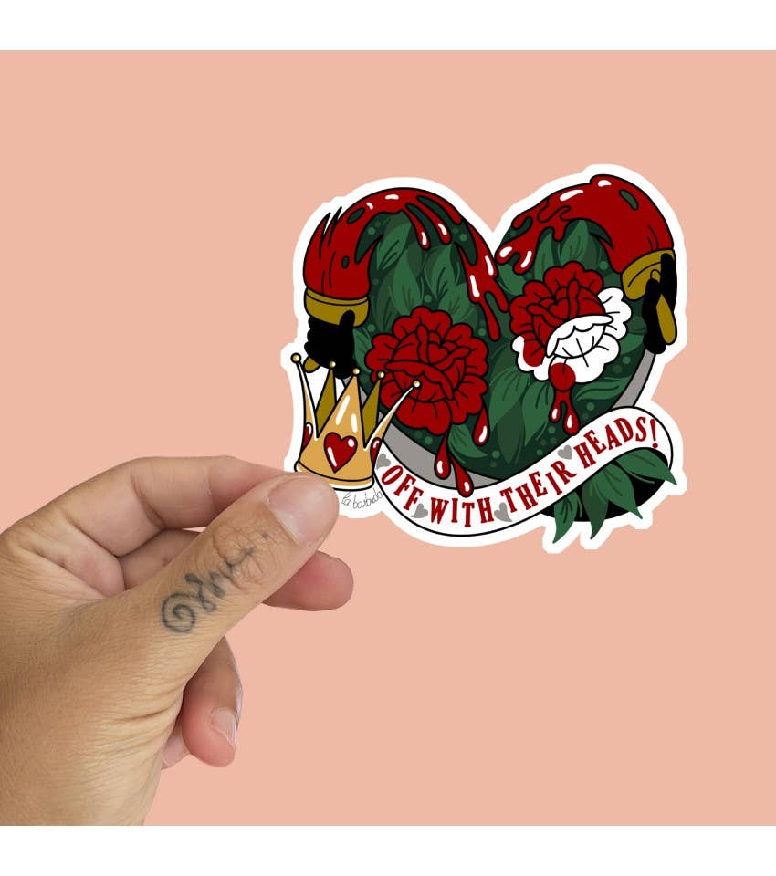 La Barbuda - No U.S. custom fees - Wholesale Sticker - Off with their heads Vynil Sticker