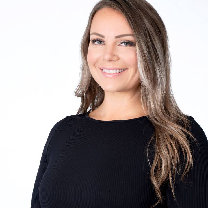 Skinnytees - Wholesale Knit Top - Women's - Soft Ribbed Long Sleeve Crew Neck4