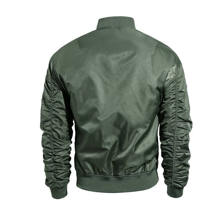 Ecovear - Wholesale Bomber Jacket - Men's - Bomber Flight Jacket Windbreak Military Pilot Jacket For Men1