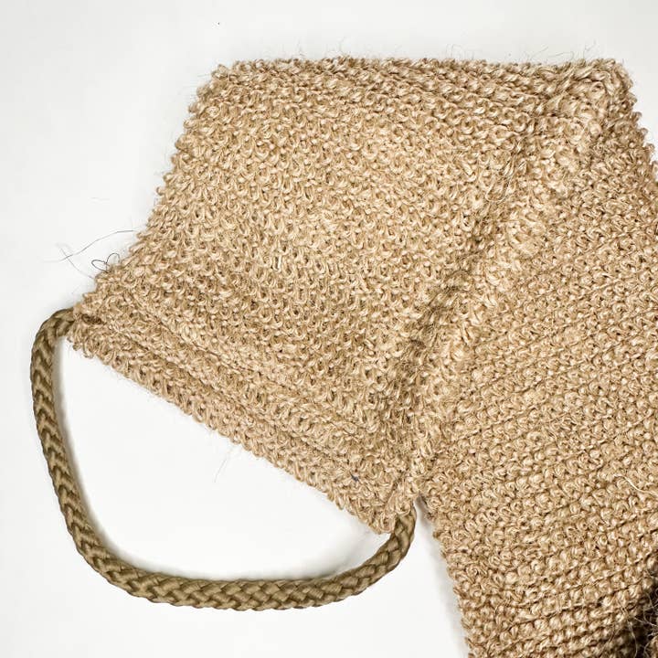 Smile Boutiques - Wholesale Loofah - Natural Organic Jute Back Scrubber2