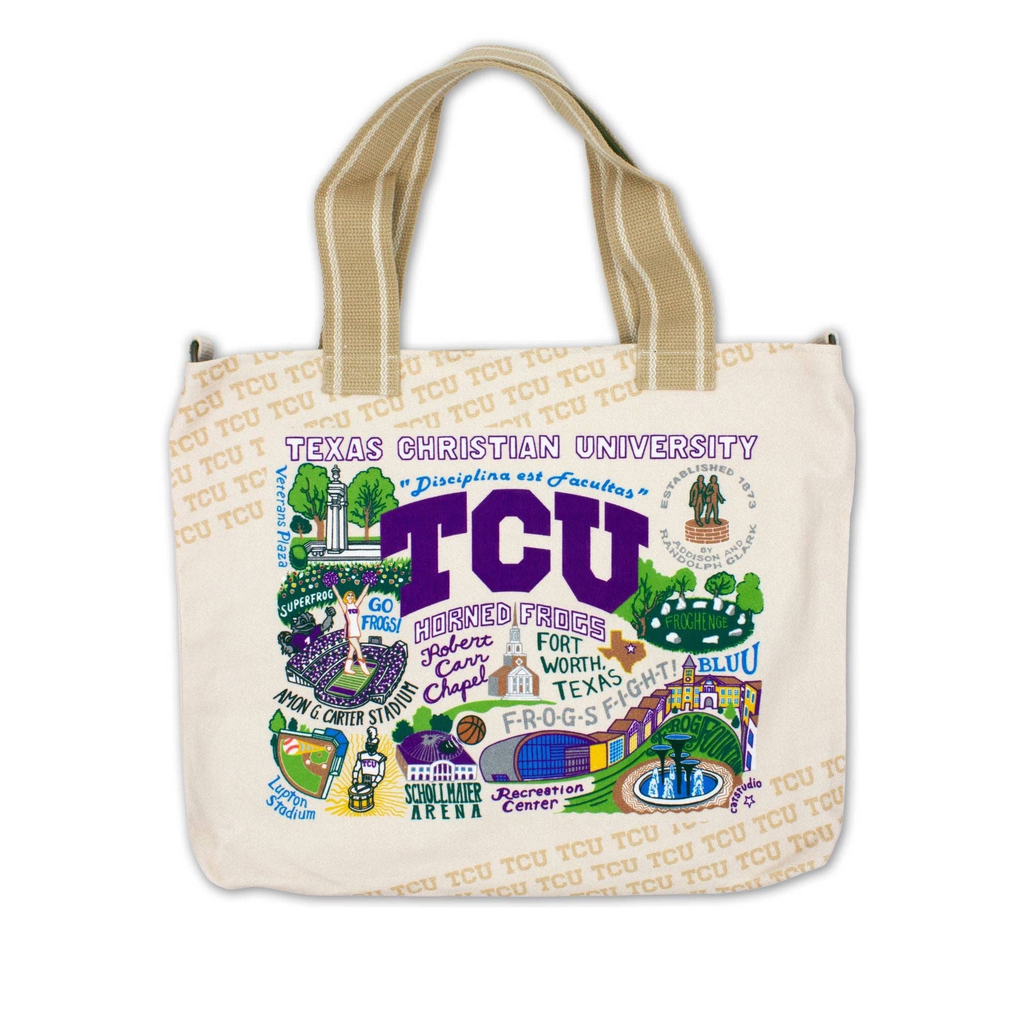 catstudio - Wholesale Tote Bag - Unisex - Texas Christian University Collegiate Tote Bag0