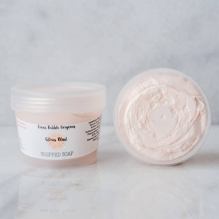 Jabón batido Citrus Blast para venta al por mayor de Green Bubble Gorgeous