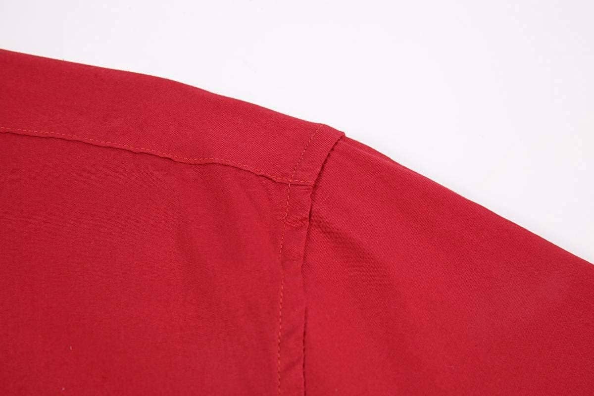 Rodeo Clothing - Wholesale Button Down Shirt - Men's - Mens Dress Shirts Long Sleeve Regular Fit Button Shirts-10025