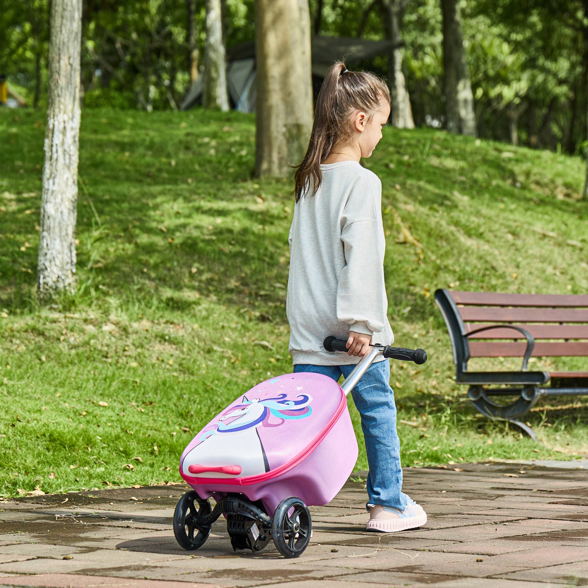 Gopowerbike – Großhandel Fahrrad/Roller – Kinder – GoPowerBike GoVoyage 3-Rad Kindergepäckroller17