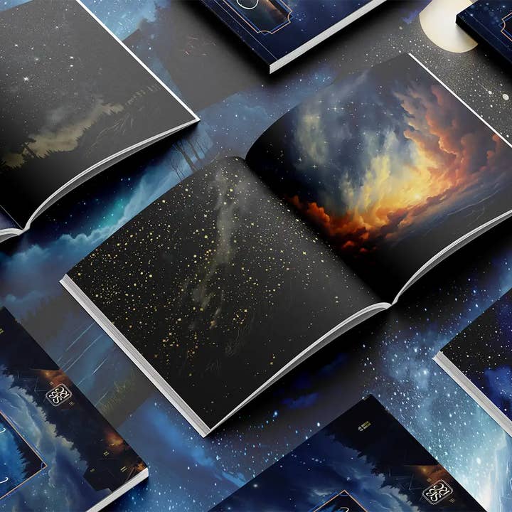 Scrapbook Resource Co - Wholesale Scrapbooking Kit - Starlit Skies