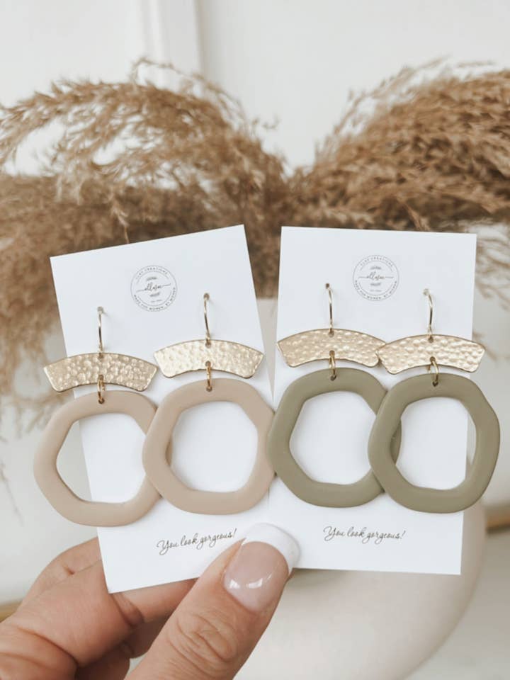Wynn Hoops for wholesale by ElleseeWomen