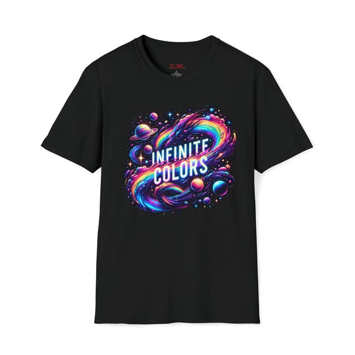 T-shirt softstyle unisexe INFINITE COLORS pour la vente par StickMuze