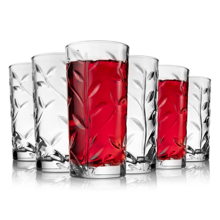 Grove Highball-Gläser – Set mit 6 Stück | 350 ml für den Großhandel von Deco Design Inc