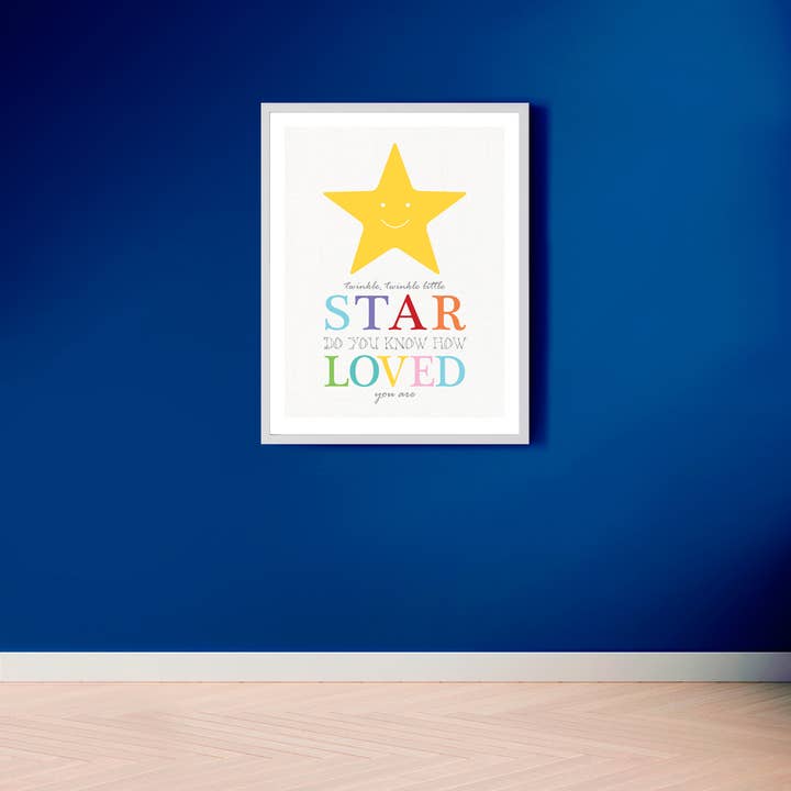 Creative Monsoon - Wholesale Art Print - Kids & Baby - Twinkle Little Star Print2