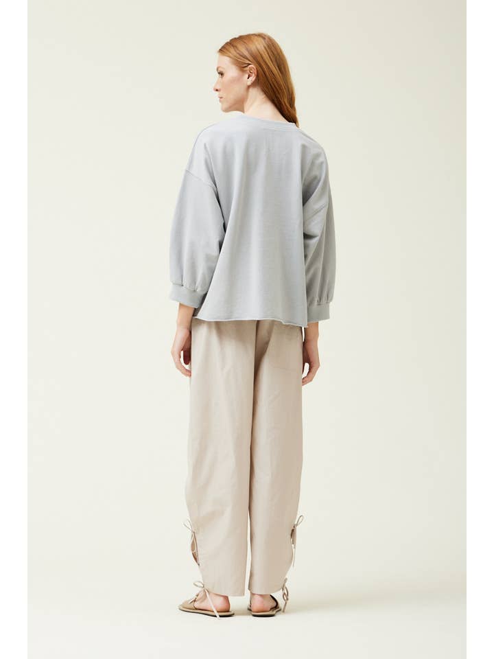Grade & Gather - Wholesale T-Shirt - Women's - 41666 - 3/4 SLEEVE TERRY TOP