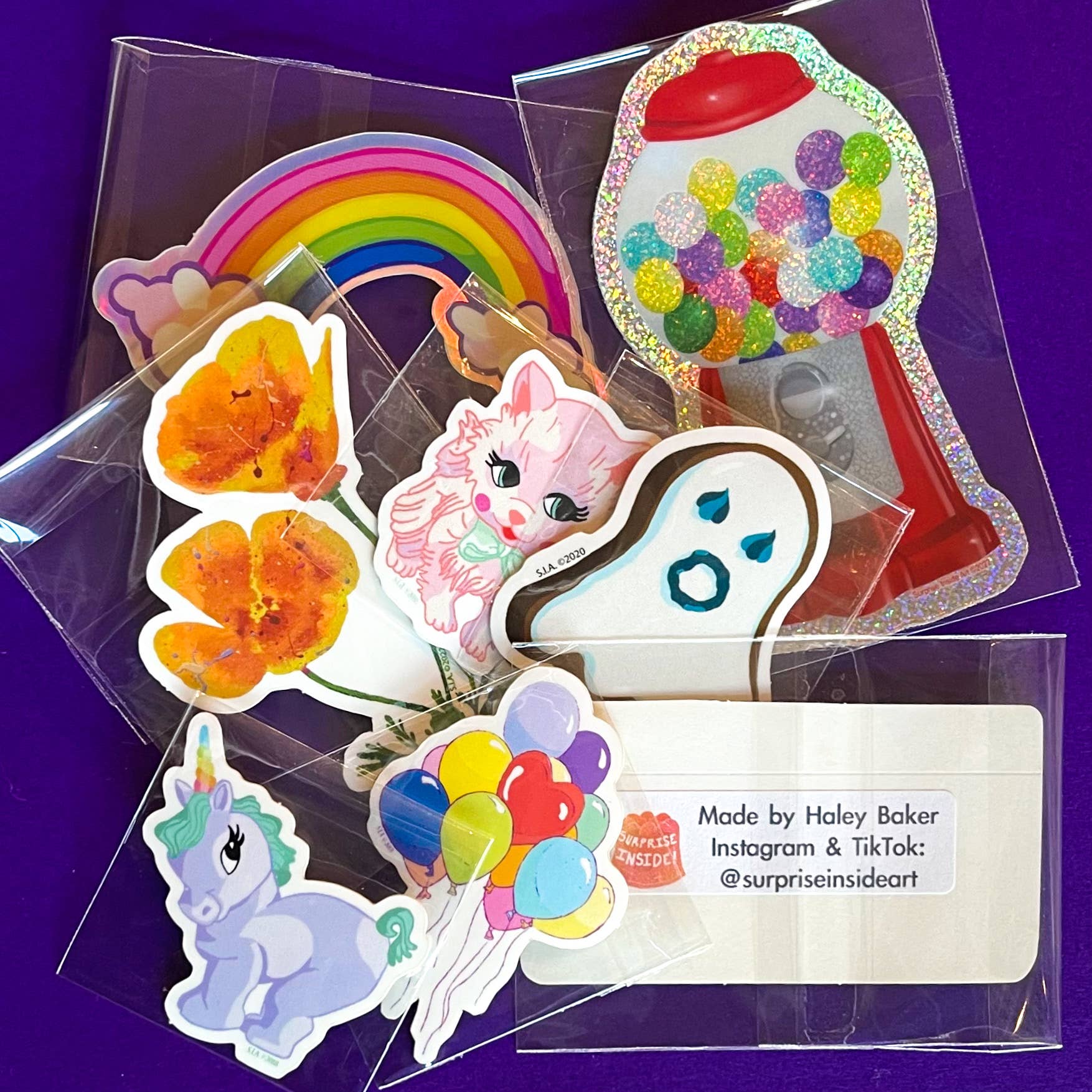 Surprise Inside Art - Wholesale Sticker - Sparkle Artist Supply Kit Vinyl Sticker4