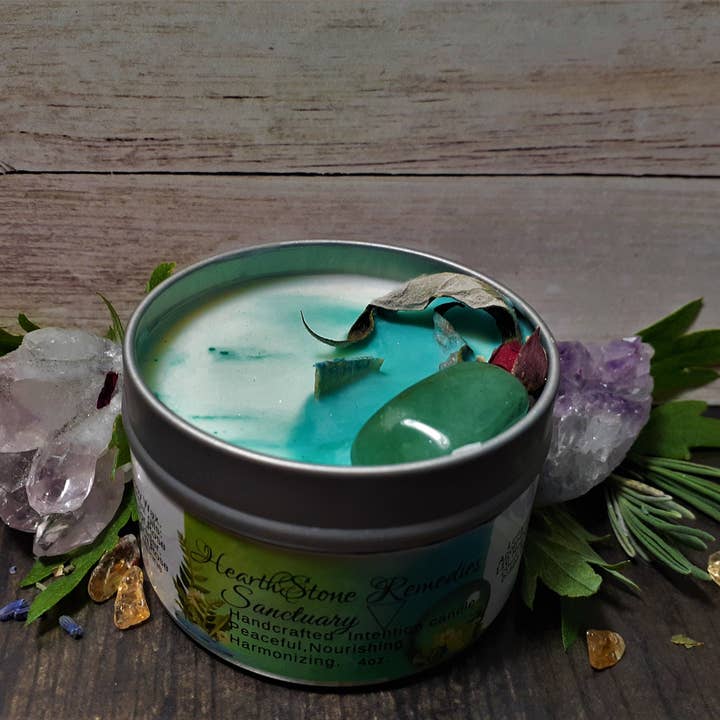 Lunarium Apothecaria - Venta al por mayor Vela aromática de viaje - Vela Magik Elemental, Santuario - Agua