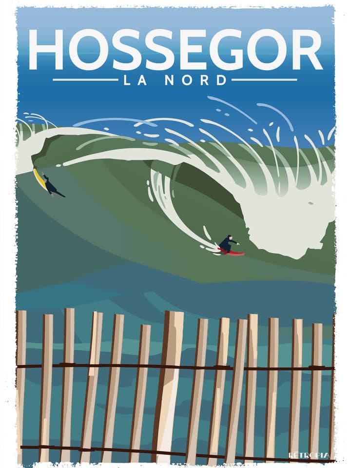 The north 30x40 cm for wholesale by Retropia