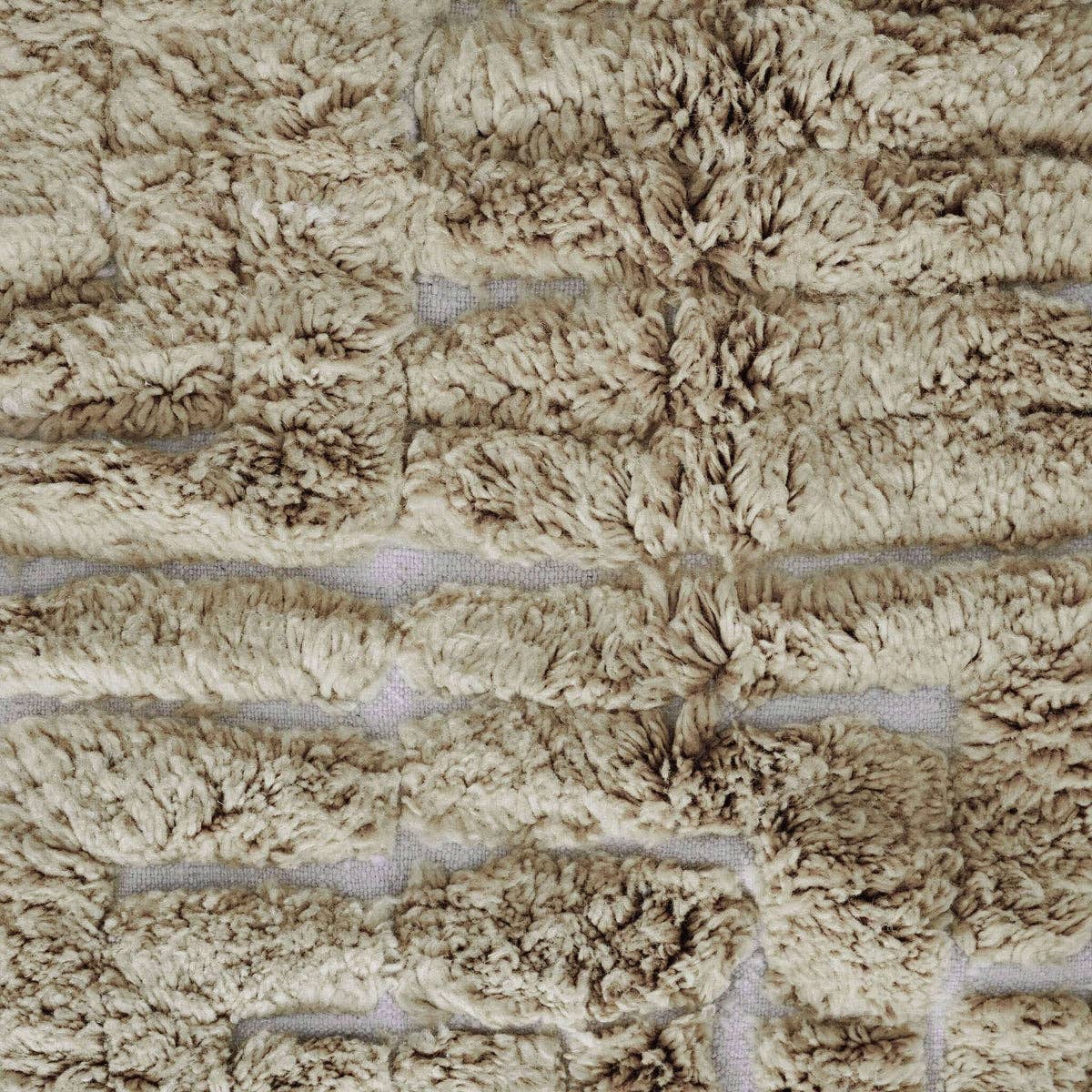 Moroccan Woven Treasures – Großhandel Teppichvorleger – Brauner marokkanischer Teppich, Handgetufteter Teppich, Shag-Teppich, 9x12-Raumteppich1