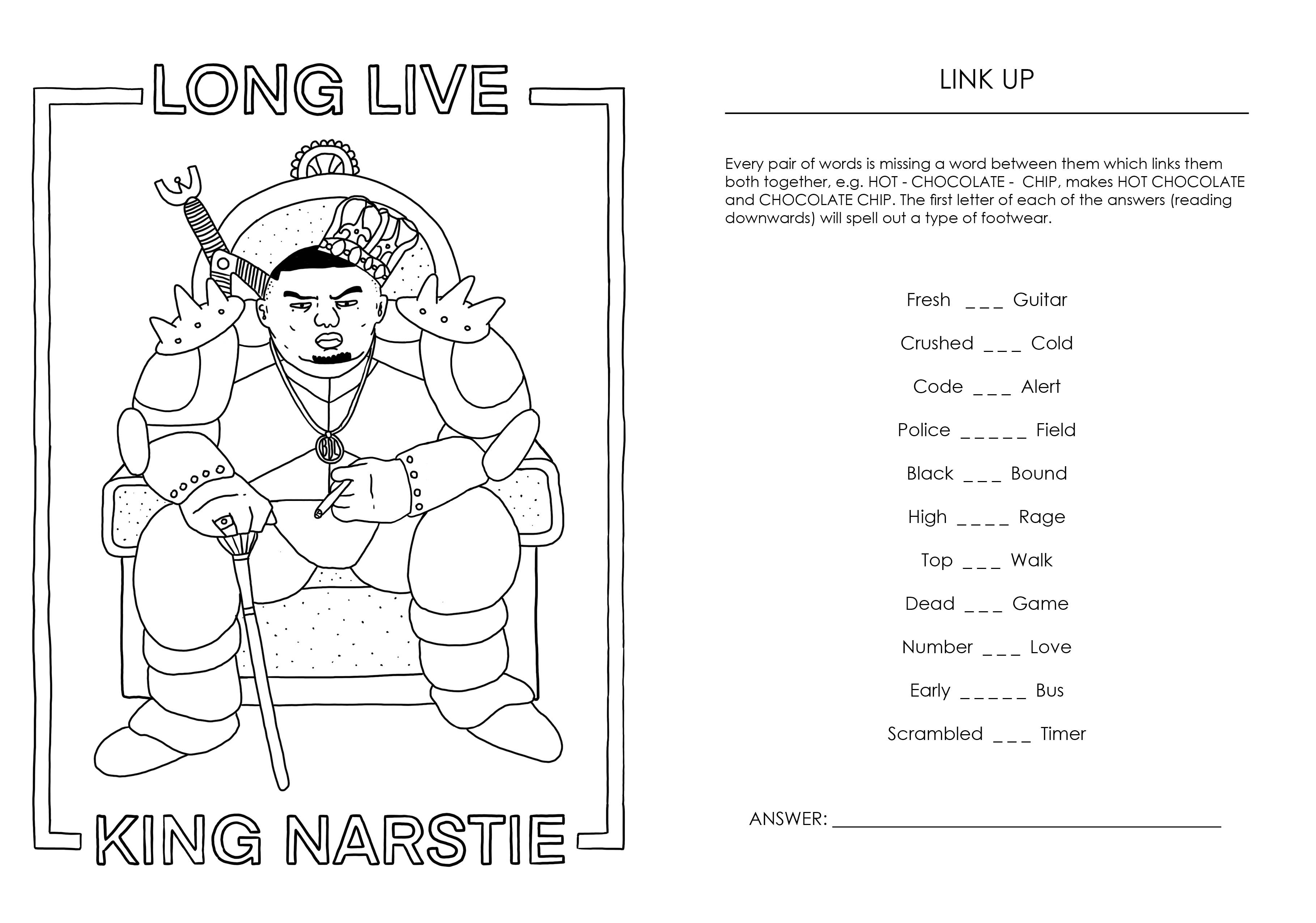 Blue Monday Press - Wholesale Coloring & Activity Book - Adult - The Grime Activity Book8