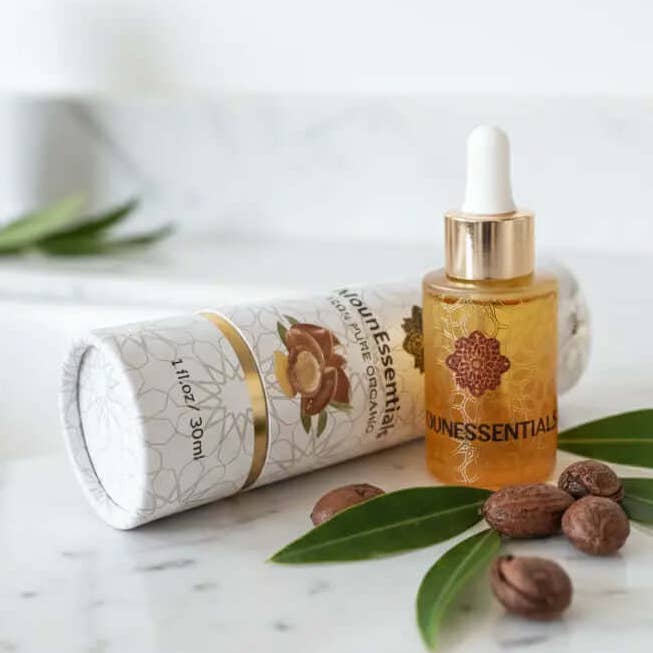 RENT AUTENTISK MAROKKANSK ARGANOLIE-30ML for engroshandel hos Mounessentials