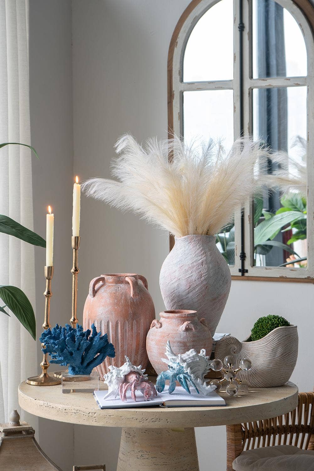 A&B Home Group Inc. - Wholesale Decorative Tabletop Object - 7.3x7x5.7" Lifelike Blue Hermit Crab Figurine w/ White Shell10