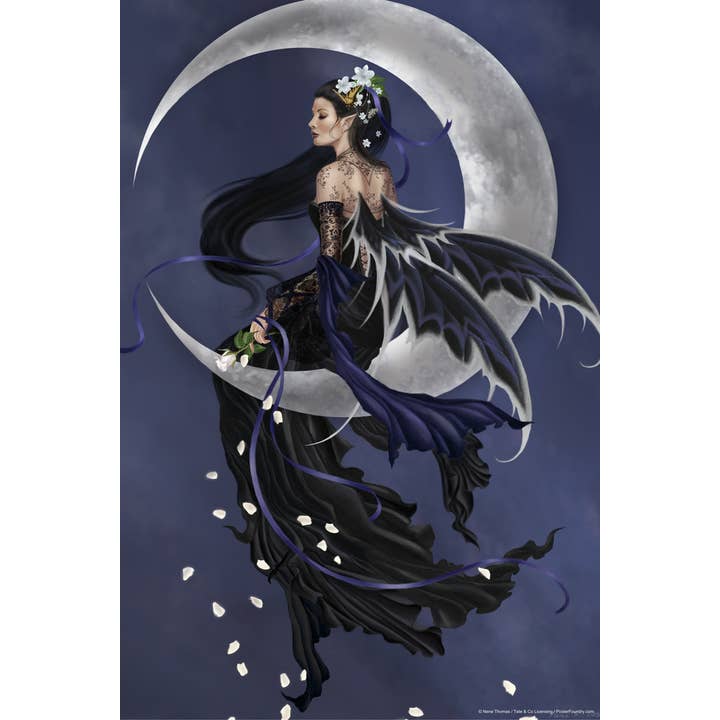 Poster decorativo da parete Solace by Nene Thomas, stile cool, 12 x 18 per la vendita all'ingrosso da parte di Gotham Gifts