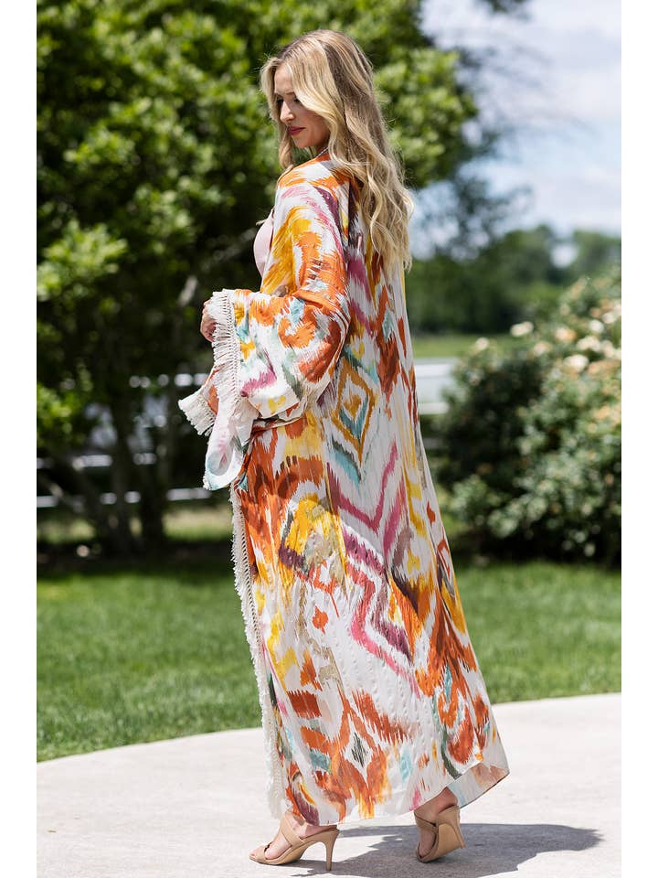 Malibu Sunset Kimono for wholesale on Faire