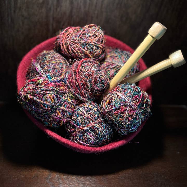 Fibres of Life - Wool & Felt - Wholesale Decorative Plate/Dish/Bowl - Felt Bowl - Small | Wool Felt Bowl | Catchall Felt Decor8