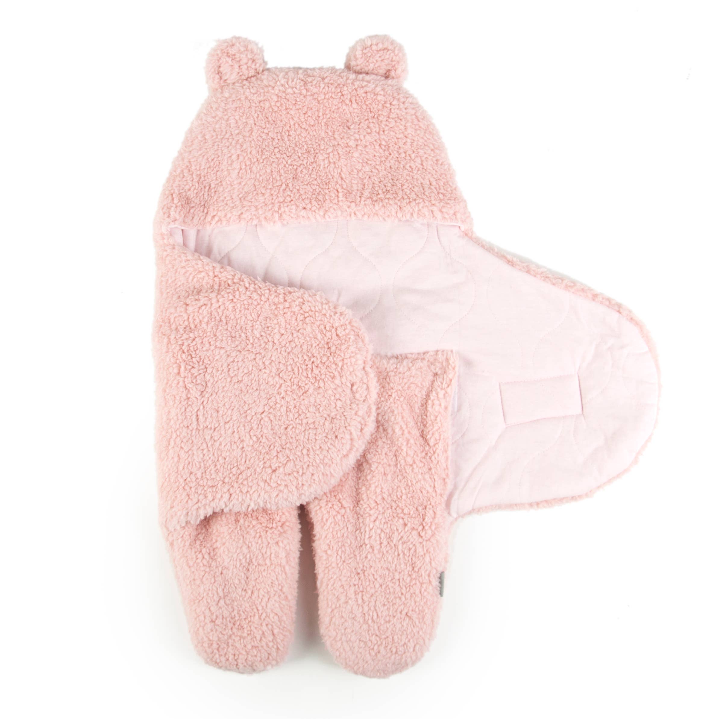 Tadpoles | Baby + Kids | Home + Play - Wholesale Swaddle - Baby - Tadpoles Super Soft Plush Sherpa Swaddle Wrap, Ivory, Blush3