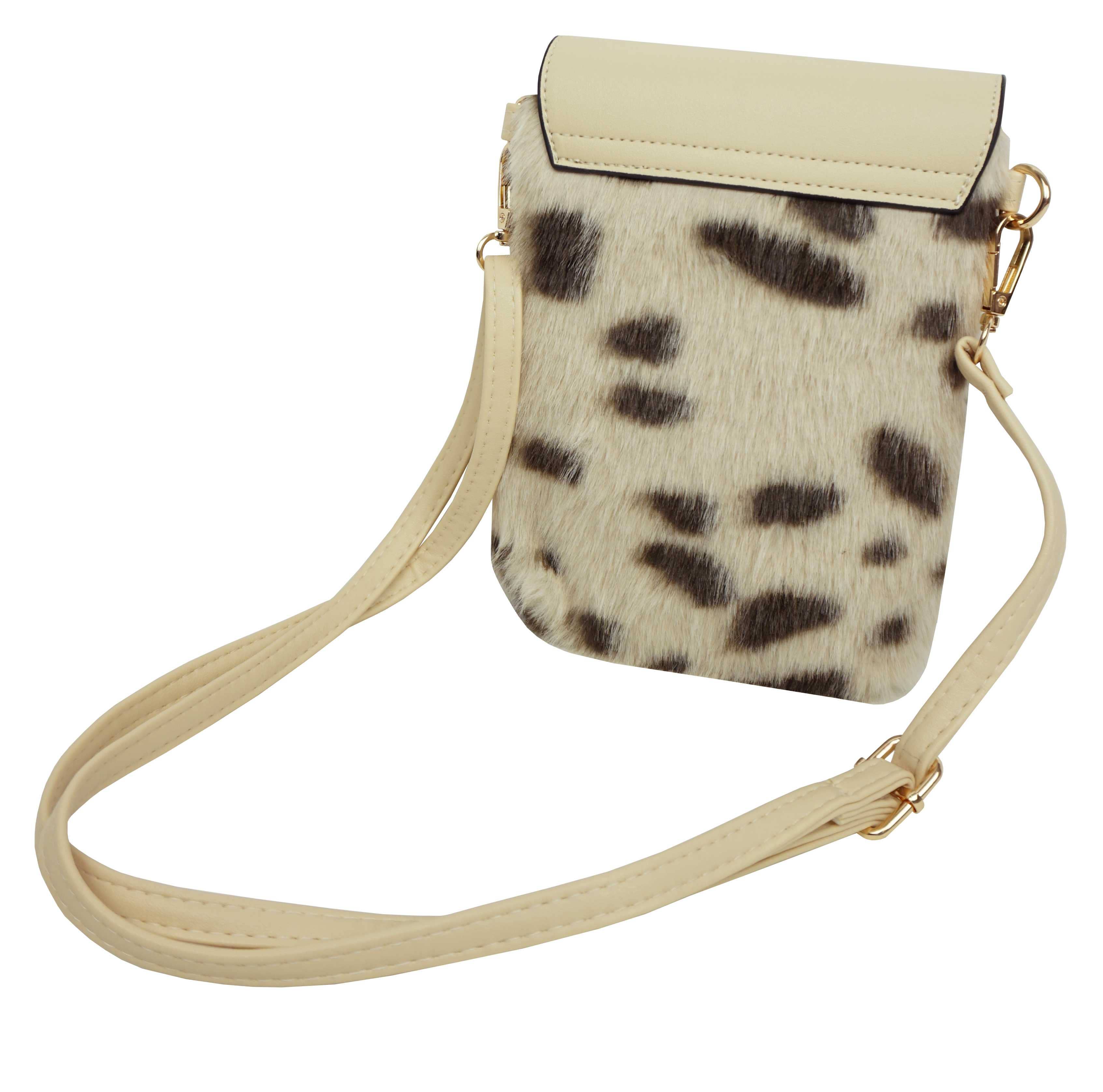 Anais - Wholesale Messenger Bag - Women's - Small faux fur crossbody bag S02355