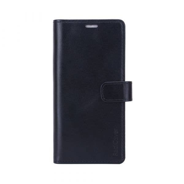 Exclusieve 2-in-1 - Samsung Galaxy S20 Fe - Echt leer - 86% bescherming - zwart voor wholesale door Radicover