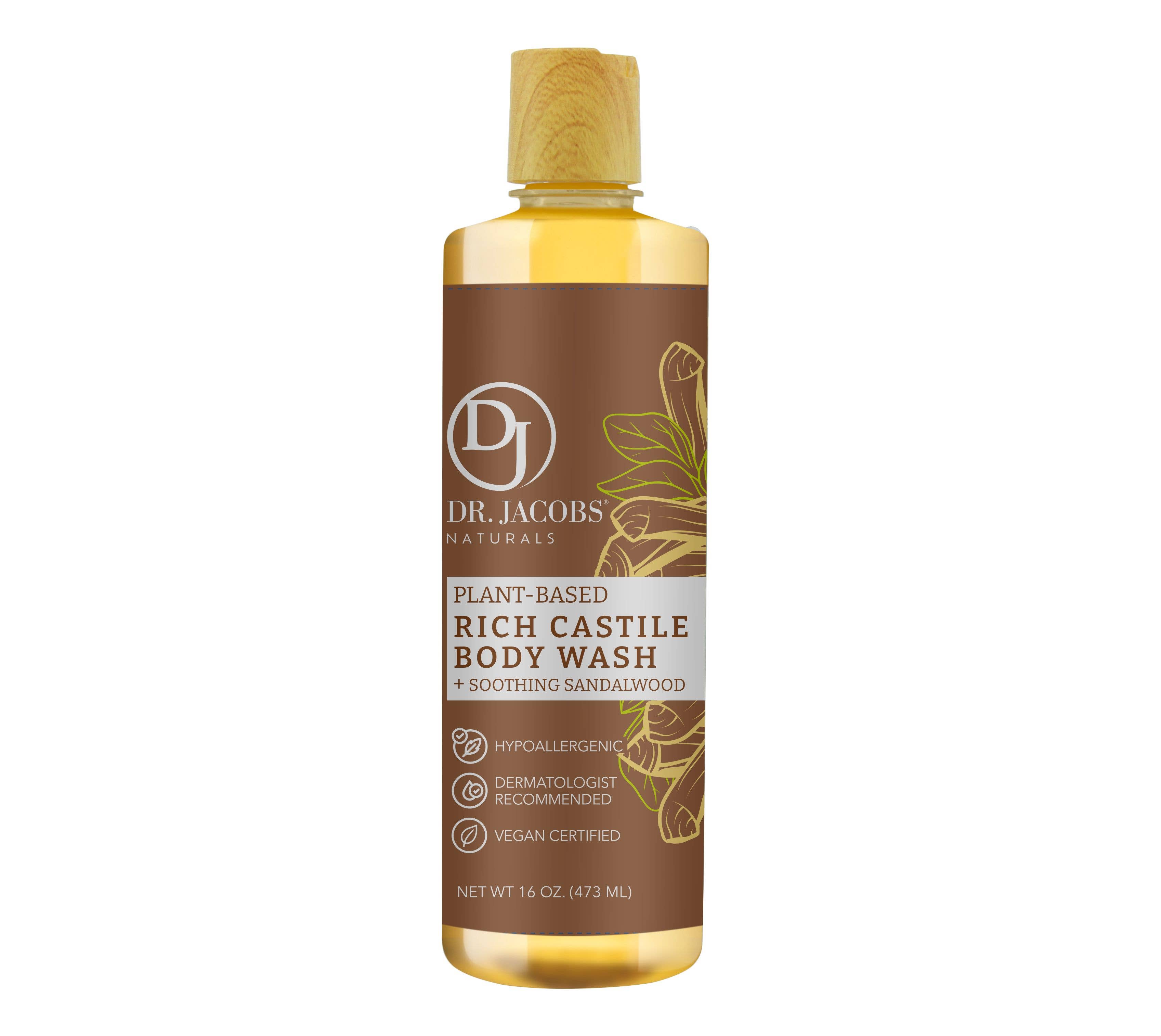 Dr Jacobs Naturals - Wholesale Body Wash/Shower Gel - Rich Castile Body Wash - 16 oz3